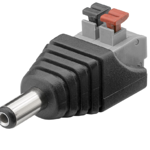 Bgcamera Bulgaria GOOBAY Клемен блок 2-пинов към DC 5.5x2.1mm 10бр.