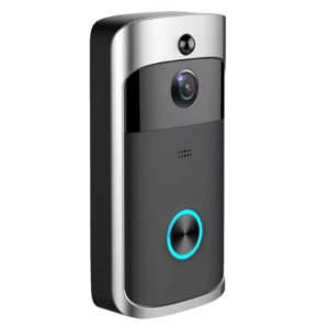 HD WiFi Видео Звънец с Детектор за Движение Двупосочно Аудио и Нощно Виждане iCSee APP