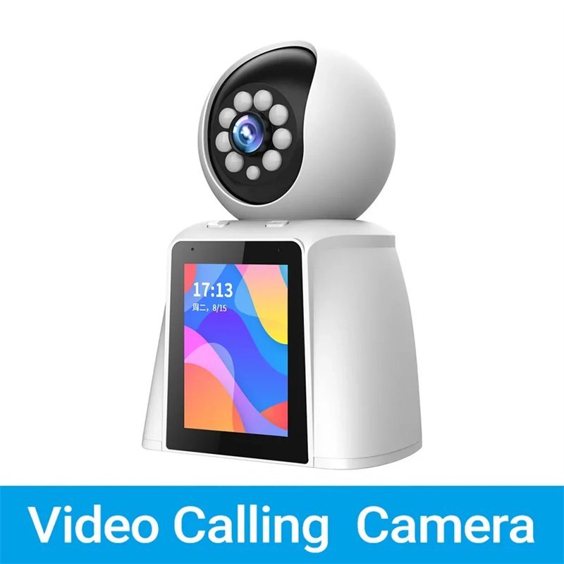 Bgcamera Bulgaria Guudgo 2K 3MP WiFi IP Камера 2.8-инчов екран Двупосочно аудио Цветно нощно виждане
