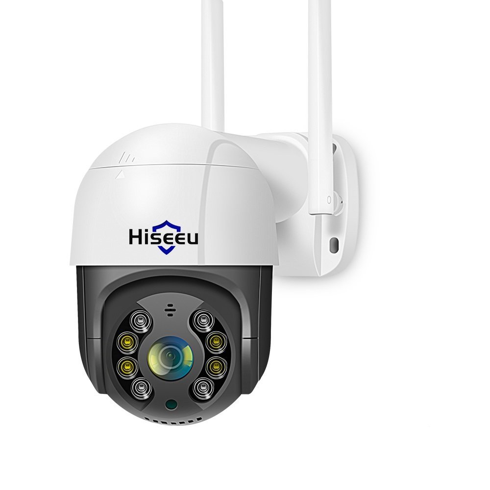 Bgcamera Bulgaria Hiseeu 5MP PTZ IP Камера за външна сигурност H.265X iCsee APP