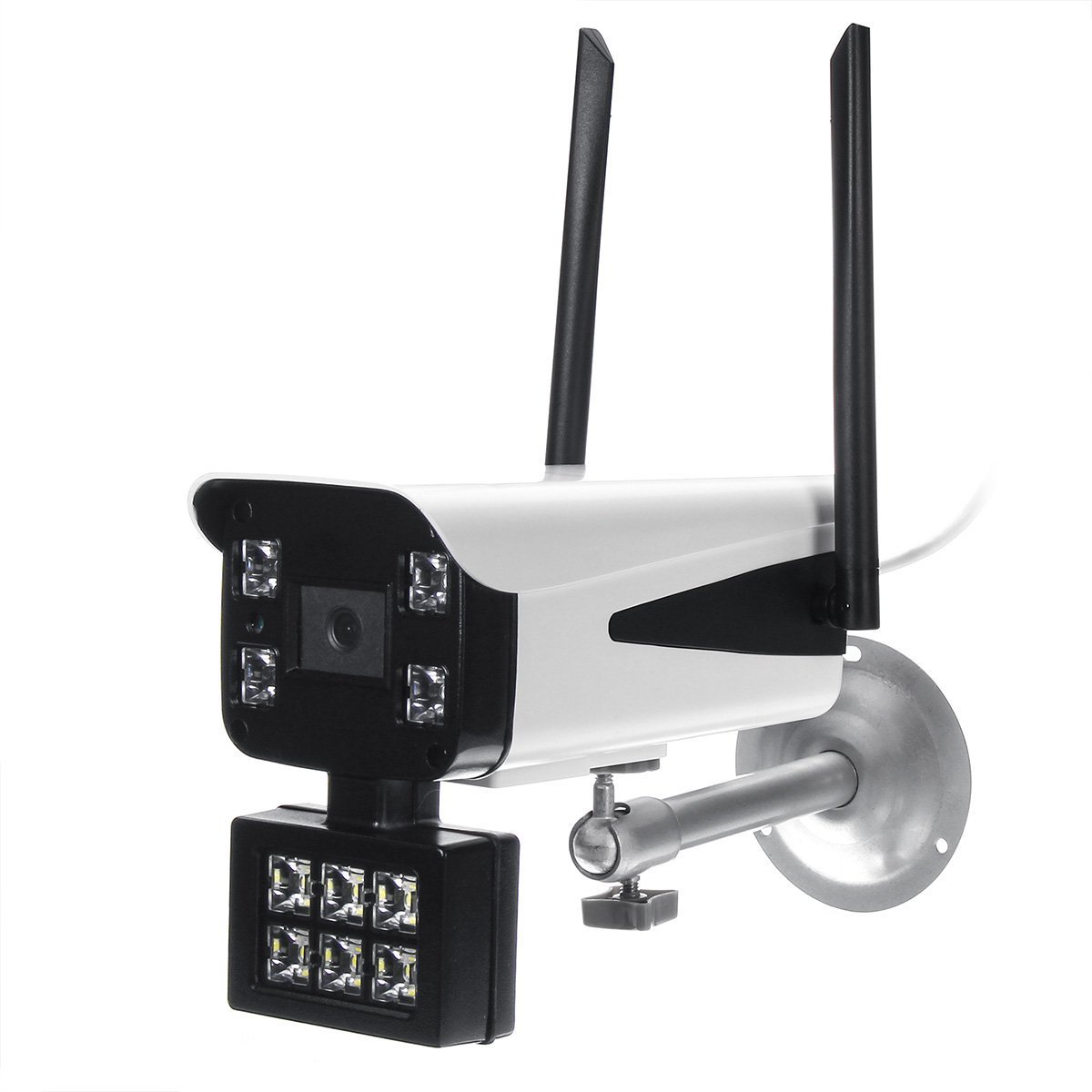 GUUDGO 10LED 1080P 2MP HD WiFi IP Камера за външно наблюдение IP66 Водоустойчива с инфрачервено нощно виждане YCC365 Plus APP