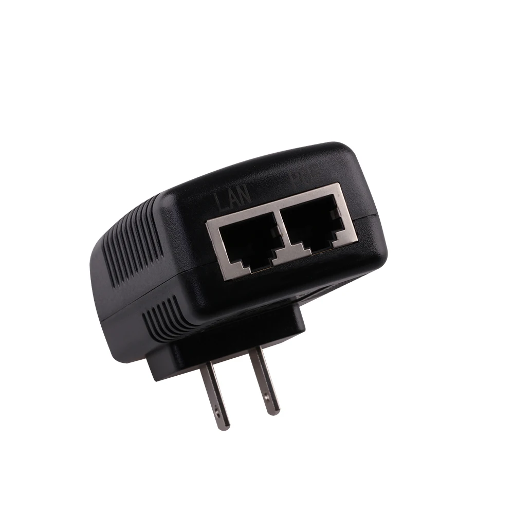 HKBTM PoE Ethernet Адаптер 48V 0.5А EU Щепсел Захранване за CCTV IP камера - Image 2