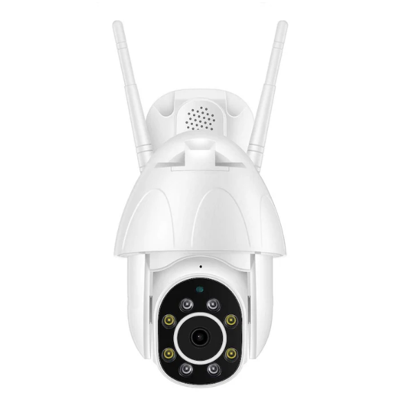 1080P 2MP IP PTZ Безжична Охранителна Камера PTZ 4x цифрово увеличение Двупосочно аудио Пълноцветно нощно виждане Проследяване на движение Светлинна и звукова аларма YCC365 Plus