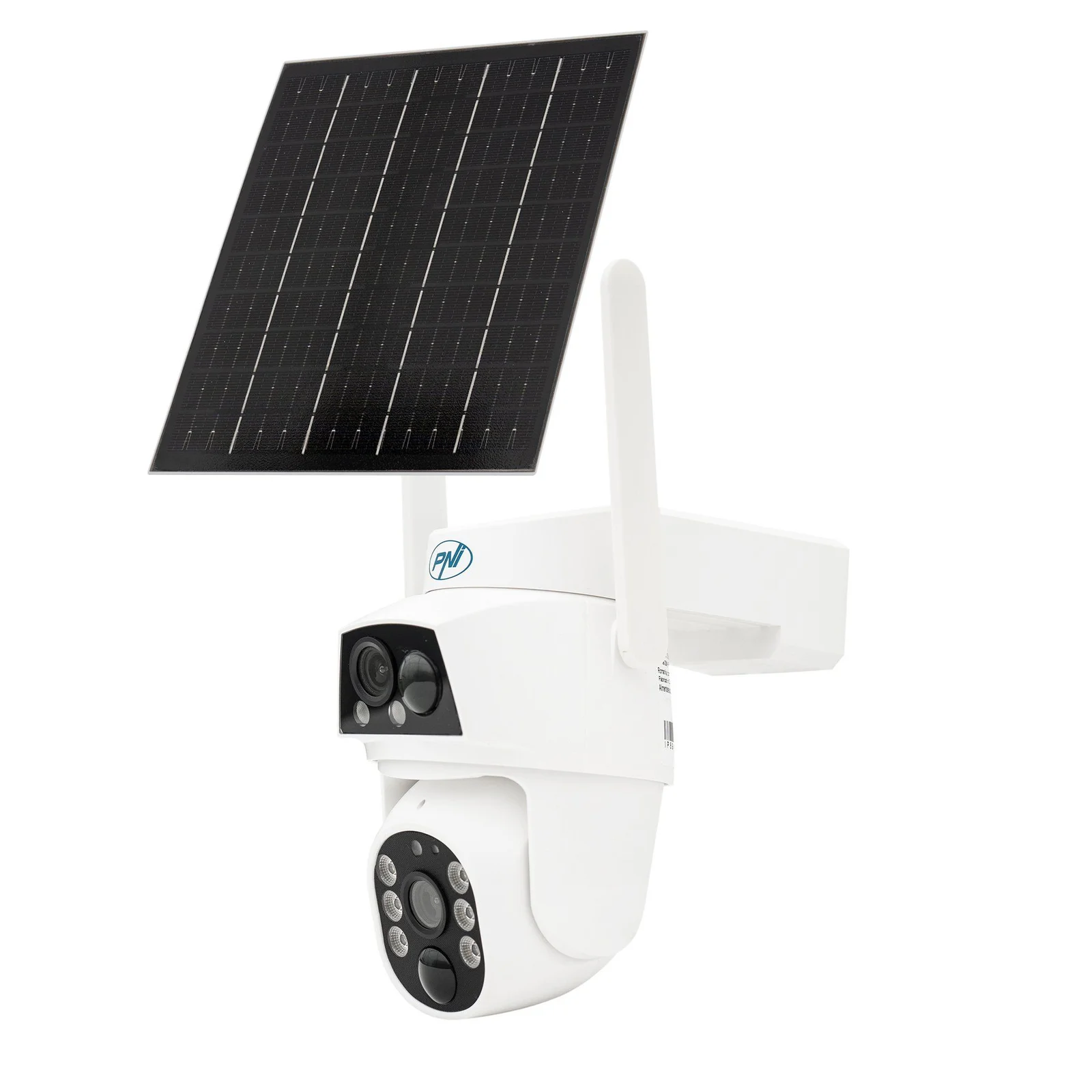 PNI IP894 4MP 4G PTZ Kамера за видеонаблюдение Двойна леща 2MP + 2MP Соларен панел 5.5W Батериен блок 8000mAh CamHi Pro APP - Image 2